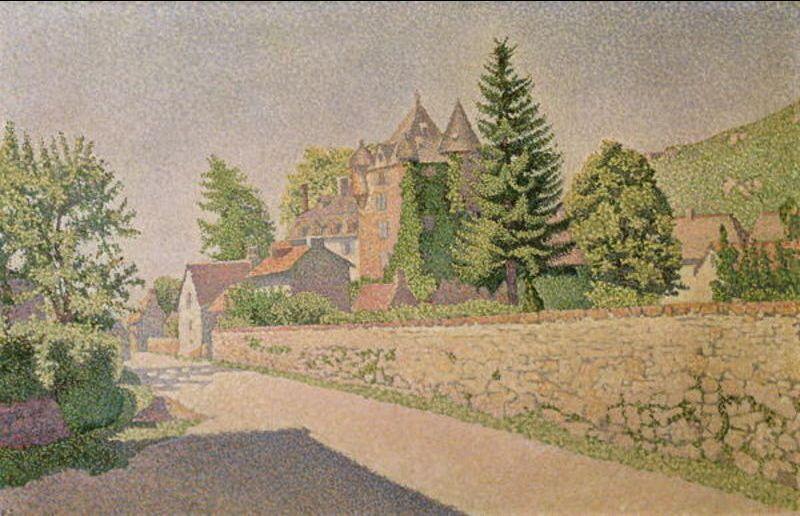 Paul Signac Chateau de Comblat china oil painting image